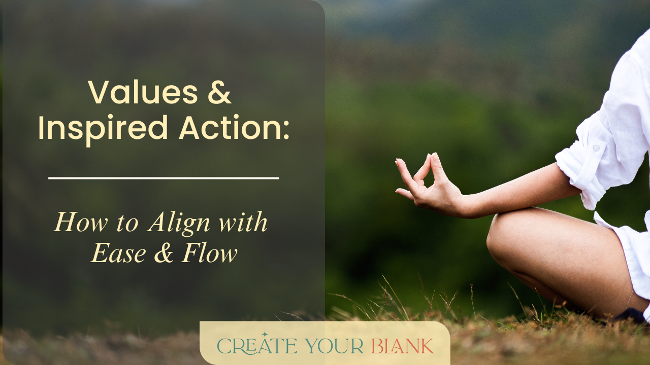 values and inspired action